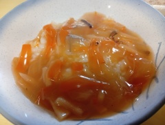 レトルトの中華丼