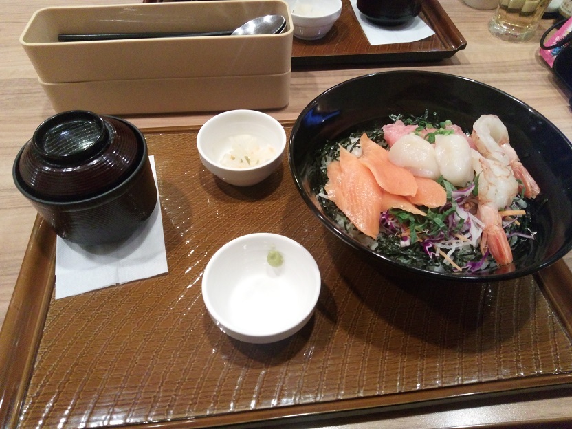 海鮮丼　20201228