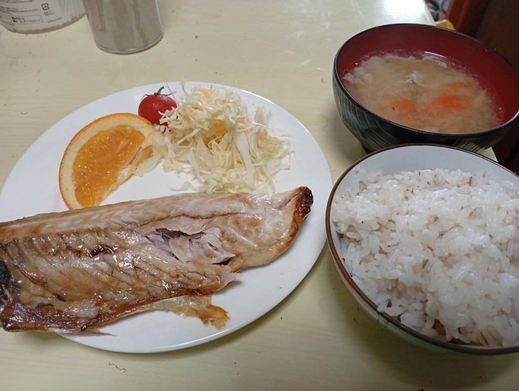 焼鯖定食