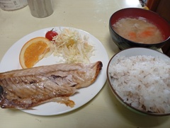 焼鯖定食