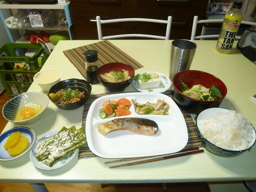 鮭定食　20201211