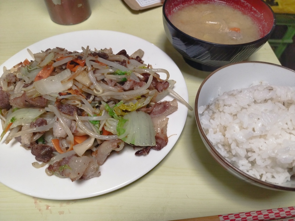 野菜炒め