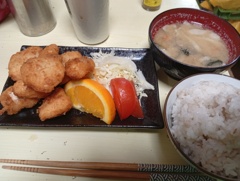 チキンカツ定食