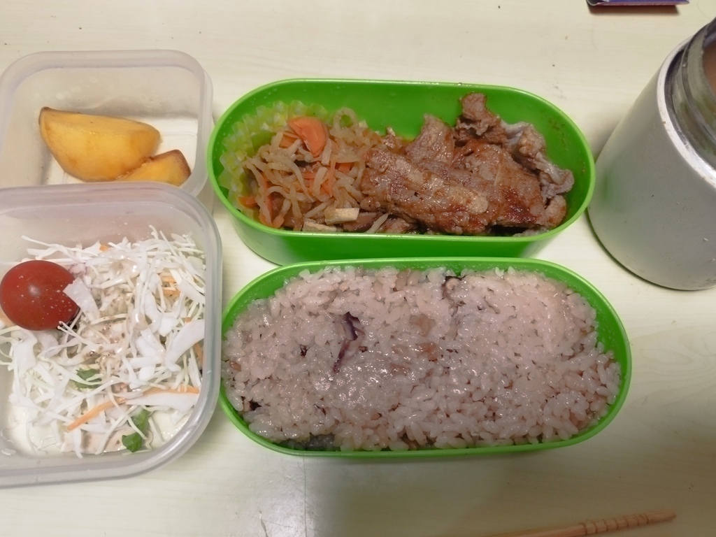 カルビ弁当