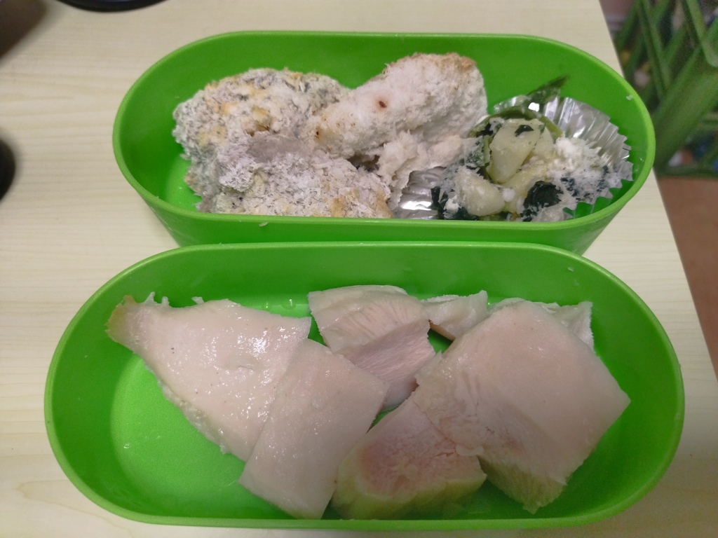 ピーマンの肉詰め揚げ弁当
