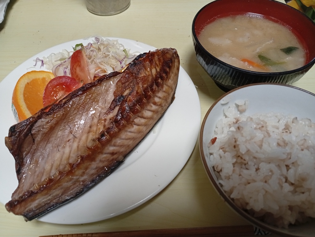 焼き鯖定食