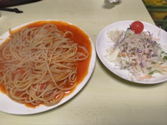 ミートパスタ