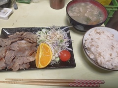 ガーリックポーク定食