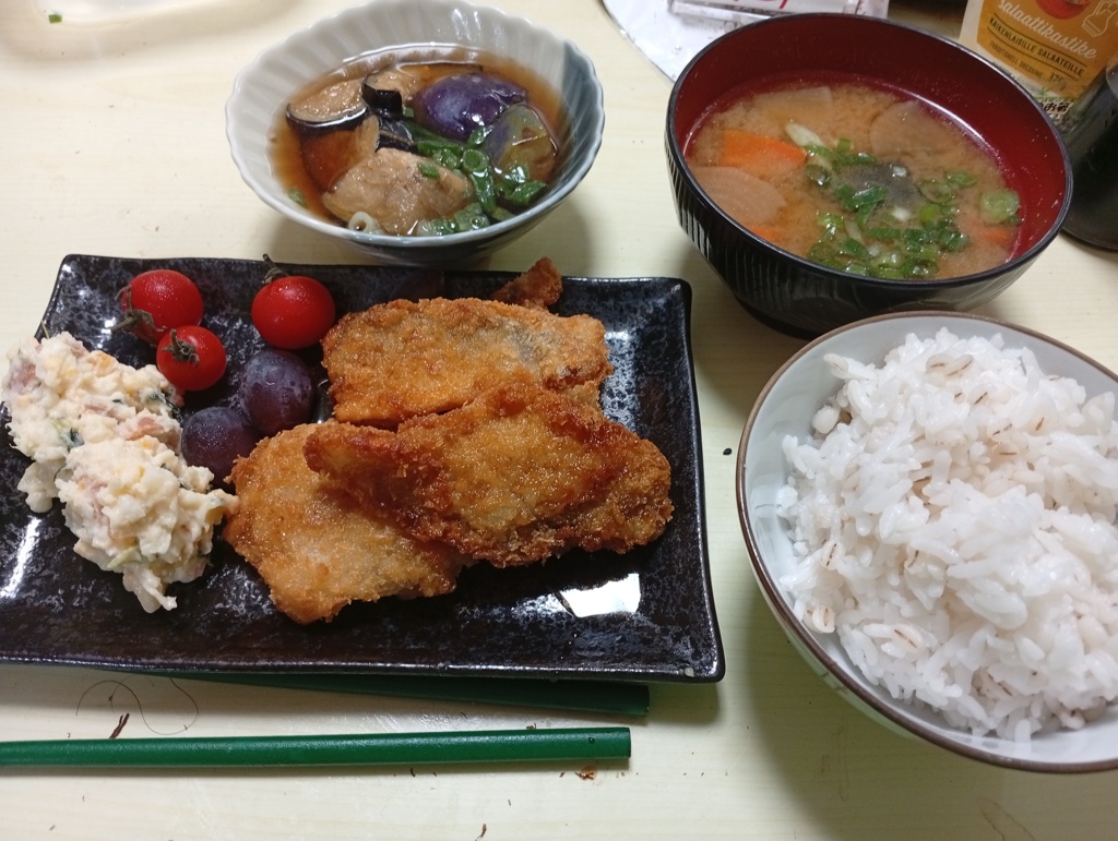 魚フライ定食