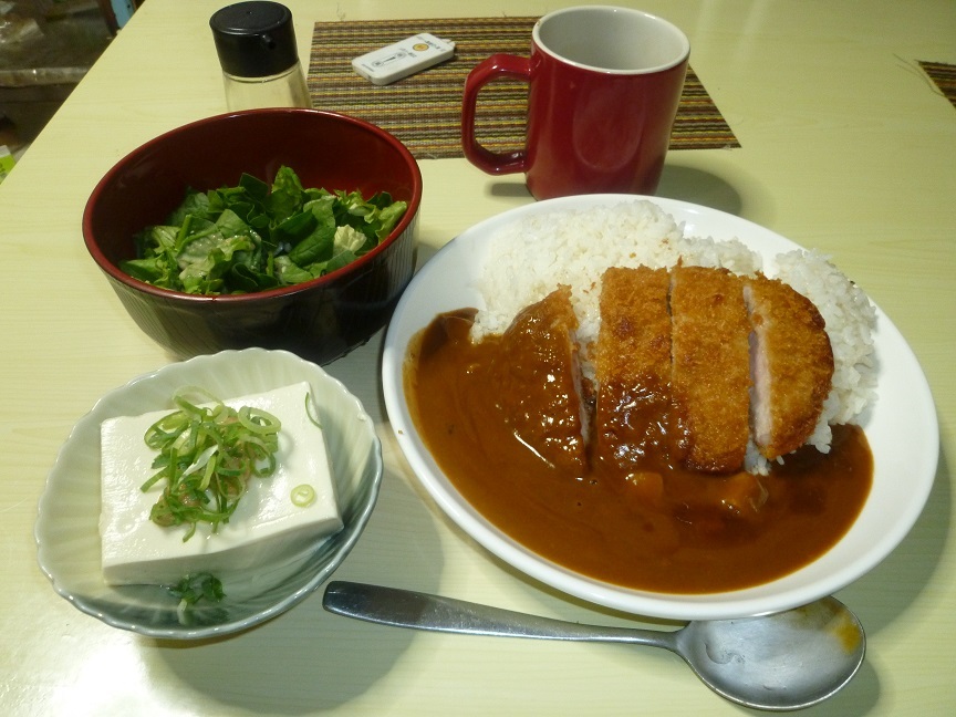 カツカレー　20201115