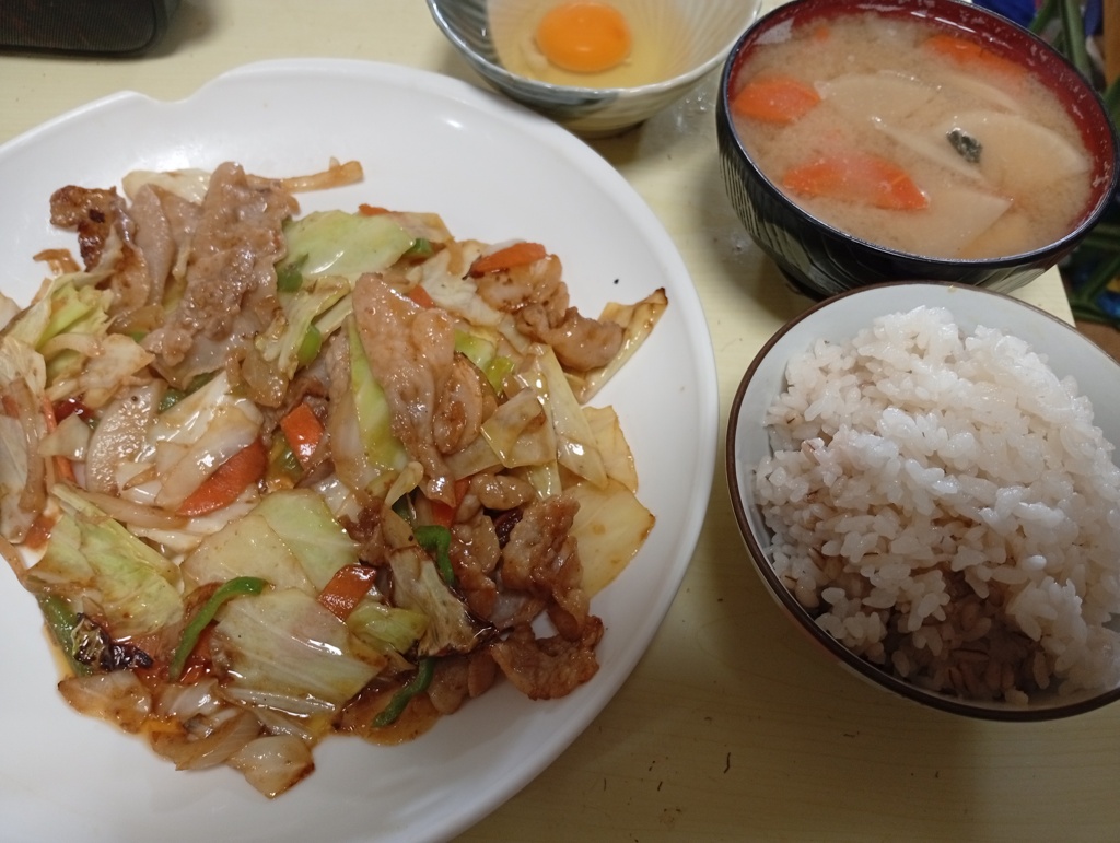 肉野菜炒め