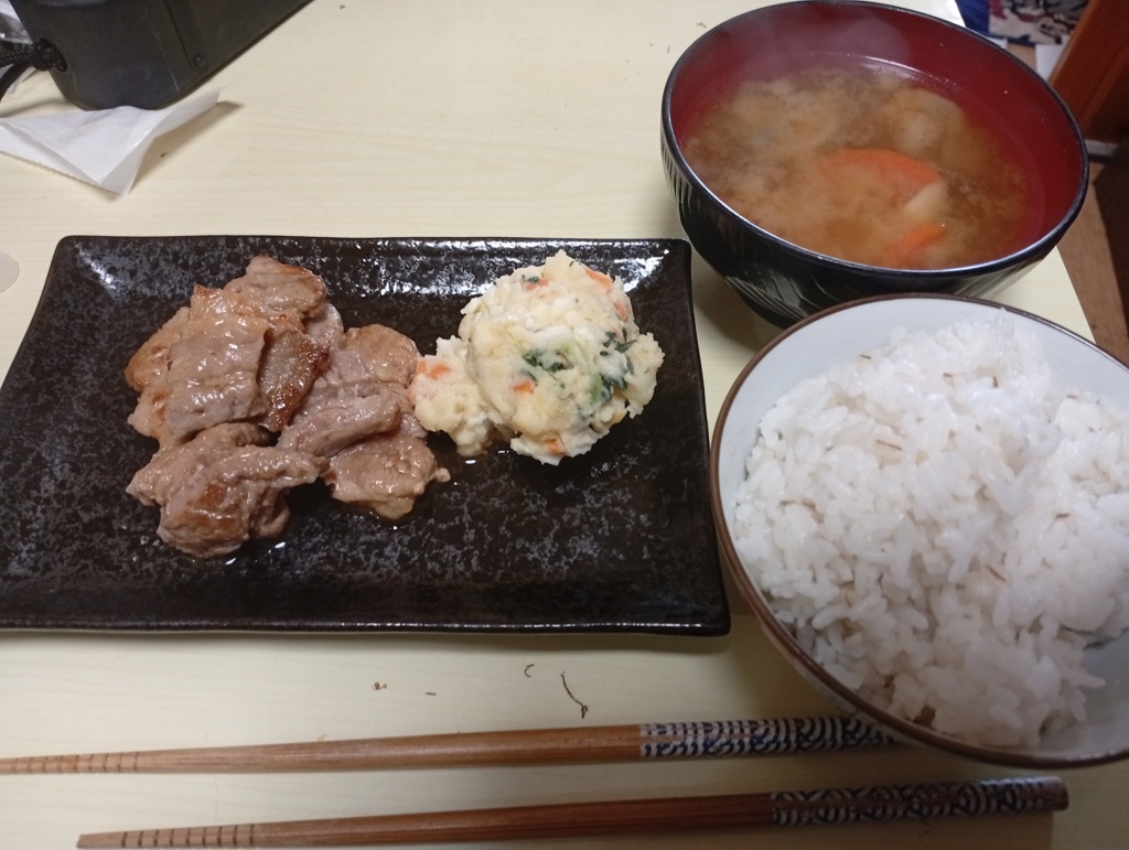 豚みそ定食