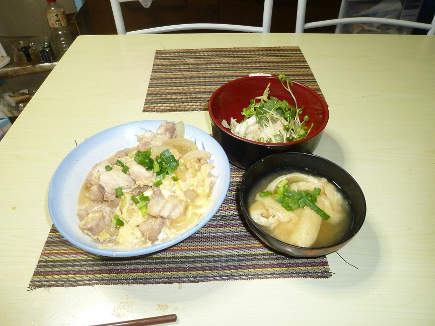 親子丼　20200816