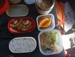 シタビラメのムニエル弁当