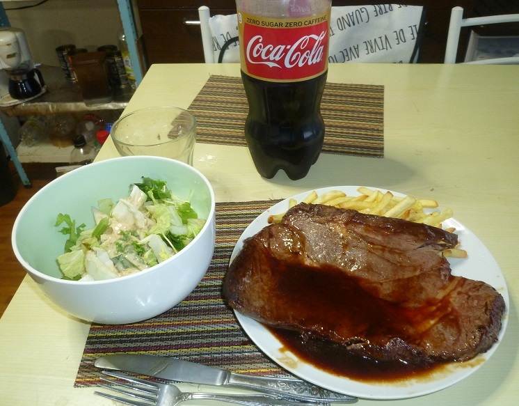 ステーキ　20200404