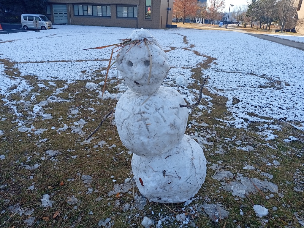 山の上大学の今朝の風景