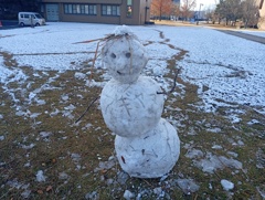 山の上大学の今朝の風景