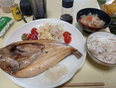 ホッケ定食