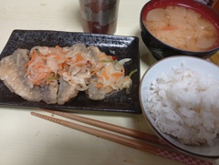 アジの南蛮漬け