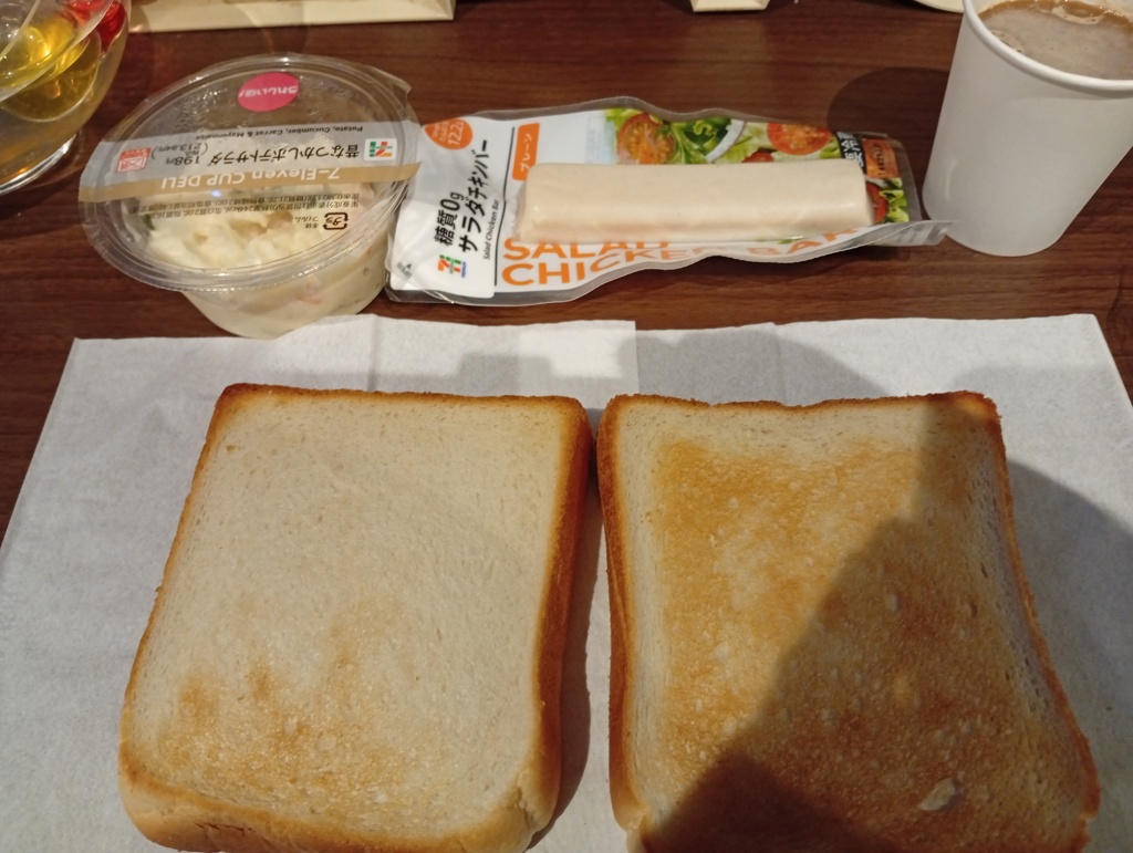 朝はパン