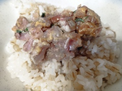 イワシの漁師たたき丼