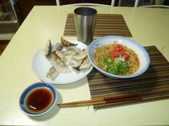 ラーメン餃子　20201103