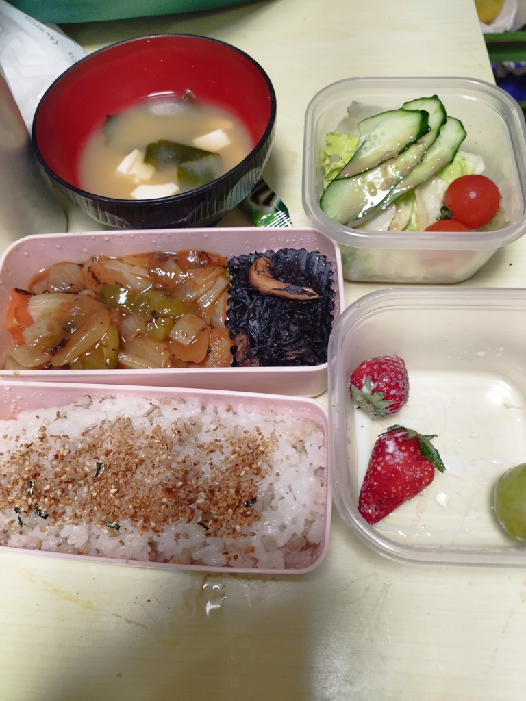 酢豚弁当