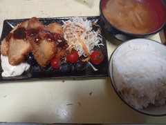 魚フライ定食