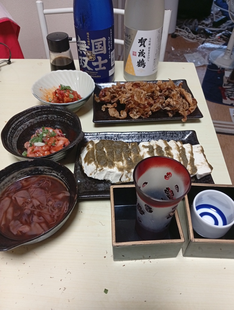 柔道の先生と日本酒会
