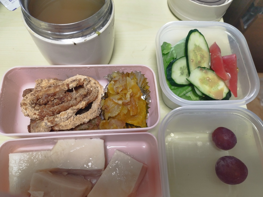 イカフライ弁当
