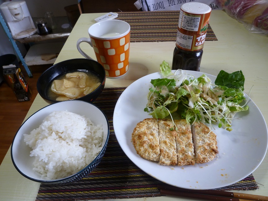 とんかつ定食　20200613