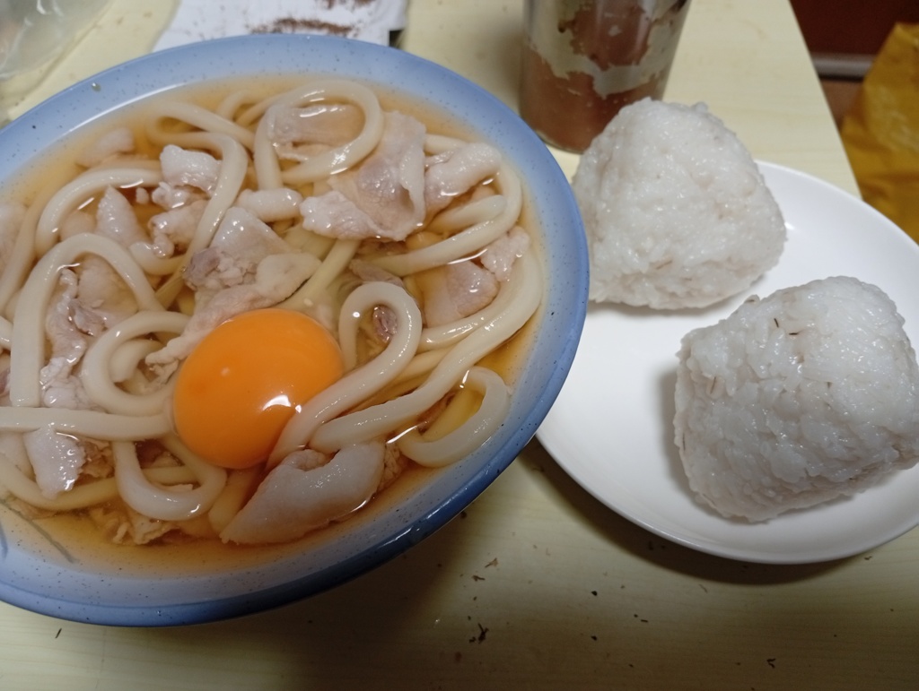 肉かけうどん