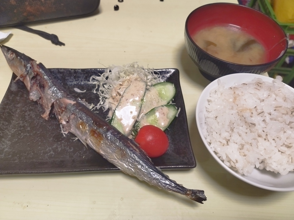 サンマ定食