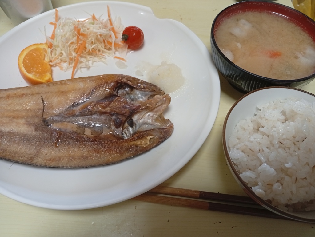 ホッケ定食
