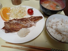 焼鯖定食