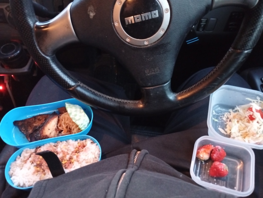 車でブリ照り弁当