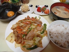 ホイコーロー定食