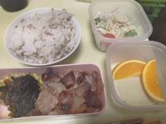 ガーリックポーク弁当