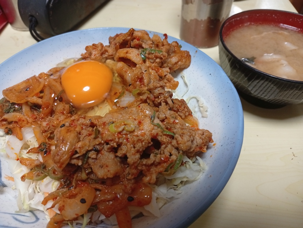 ヤンニョム丼