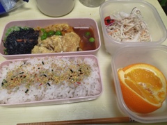 かに玉弁当