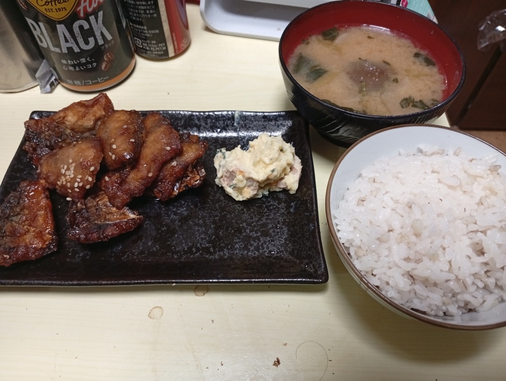 サバの甘辛煮込み定食