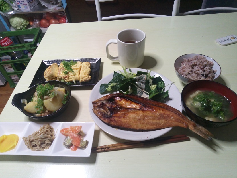 ほっけ定食　20210211