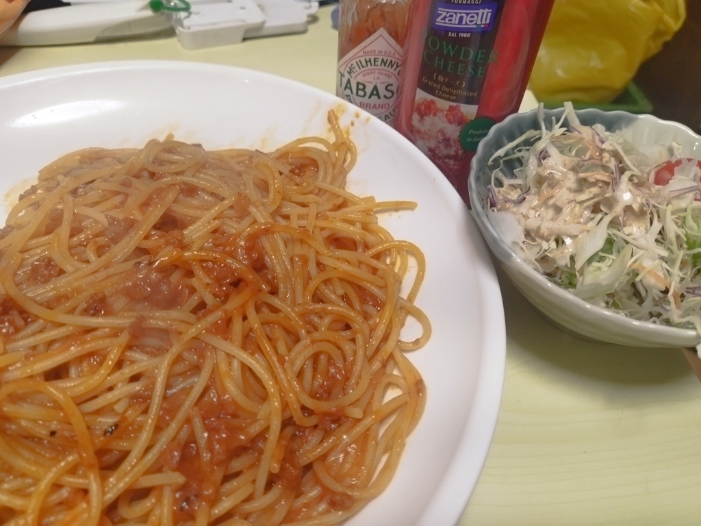 ミートパスタ