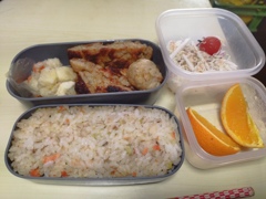 チキンハンバーグ弁当