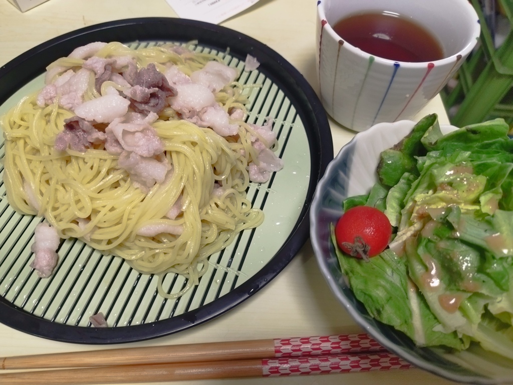 肉ざるラーメン
