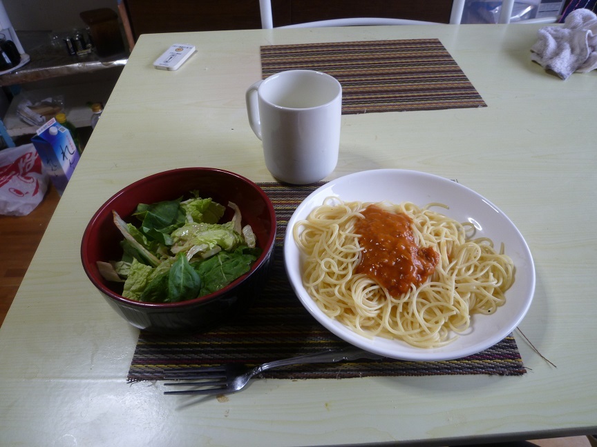 ミートパスタ　20200905