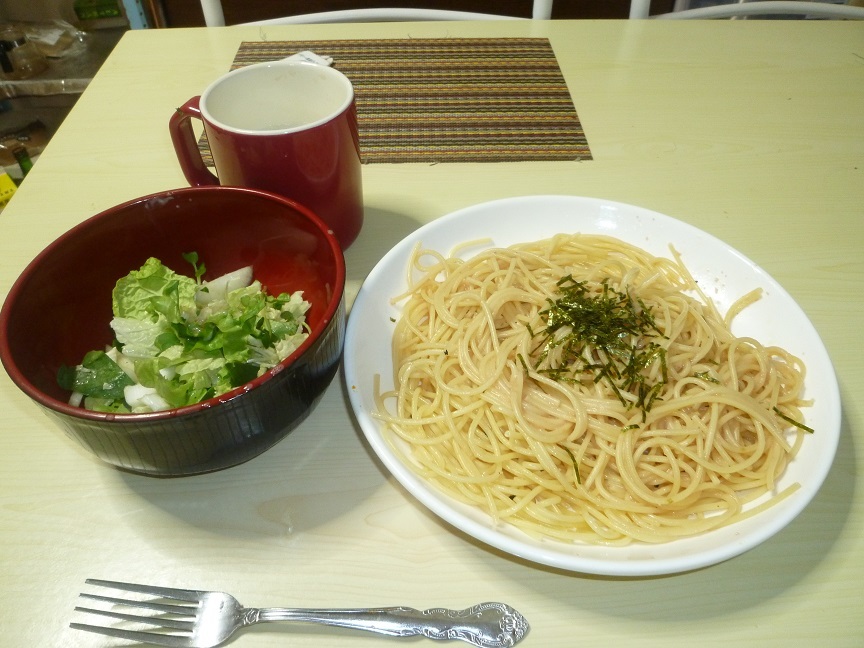 たらこパスタ　20201117