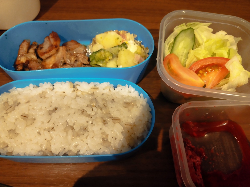 ガーリックポーク弁当