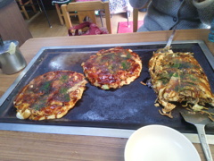 つたや　お好み焼き オムソバ　20210307