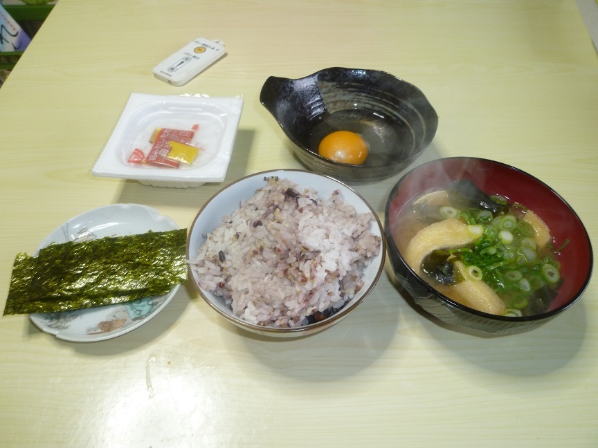 朝定食　20210124